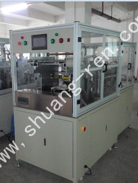 鋁殼鋼(gang)殼自動(dong)貼膜機(jī)